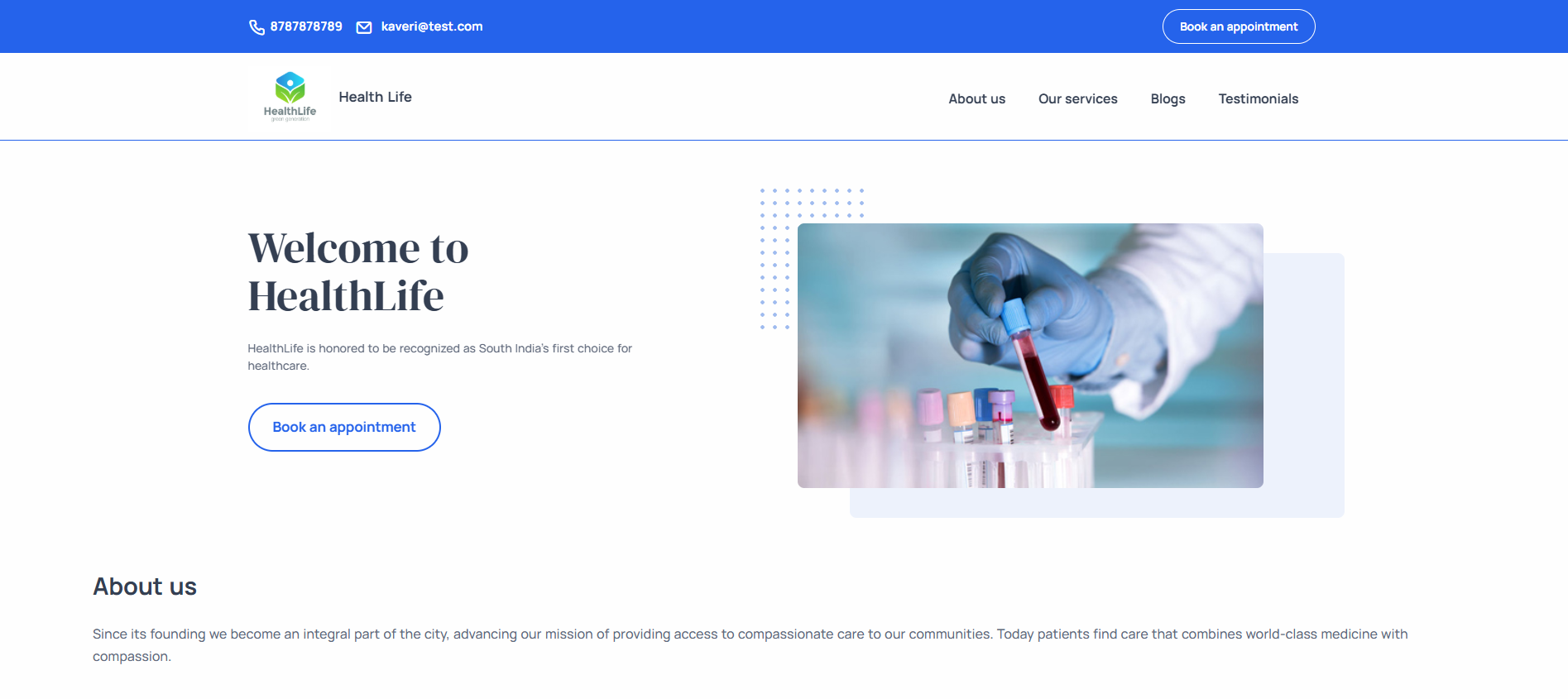 Clinicoz Free clinic website